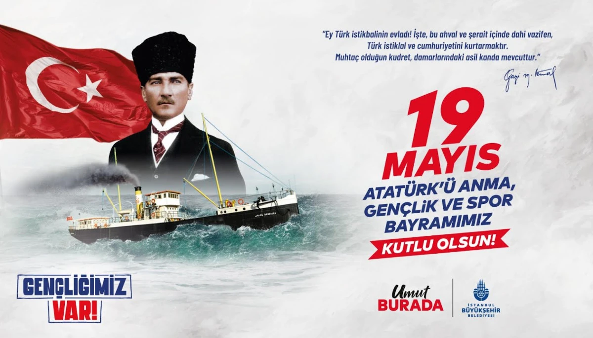 19 MAYIS’TA SAHNE GENÇLERİN:  ‘GENÇLİĞİMİZ VAR’