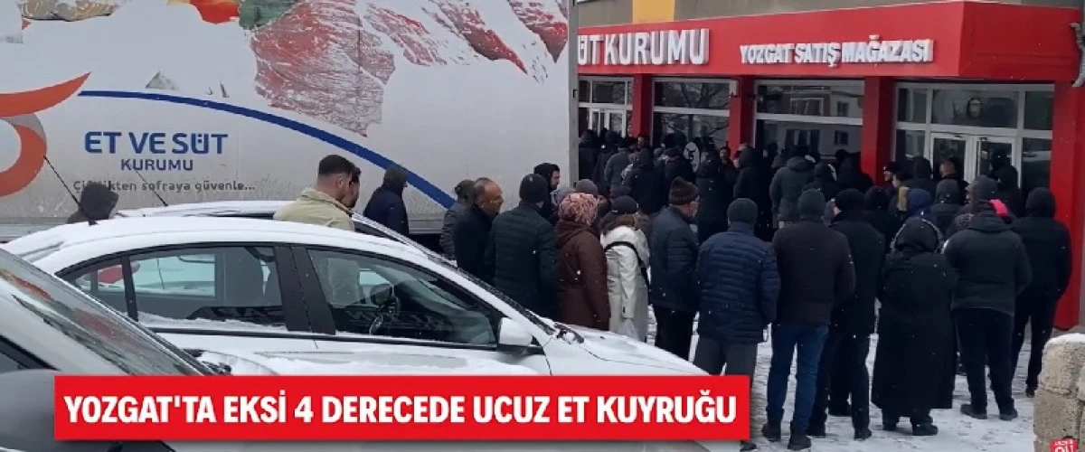 -4 derecede ucuz et kuyruğu Kimi konuşmaktan &ccedil;ekindi, kimi kamerayı istemedi