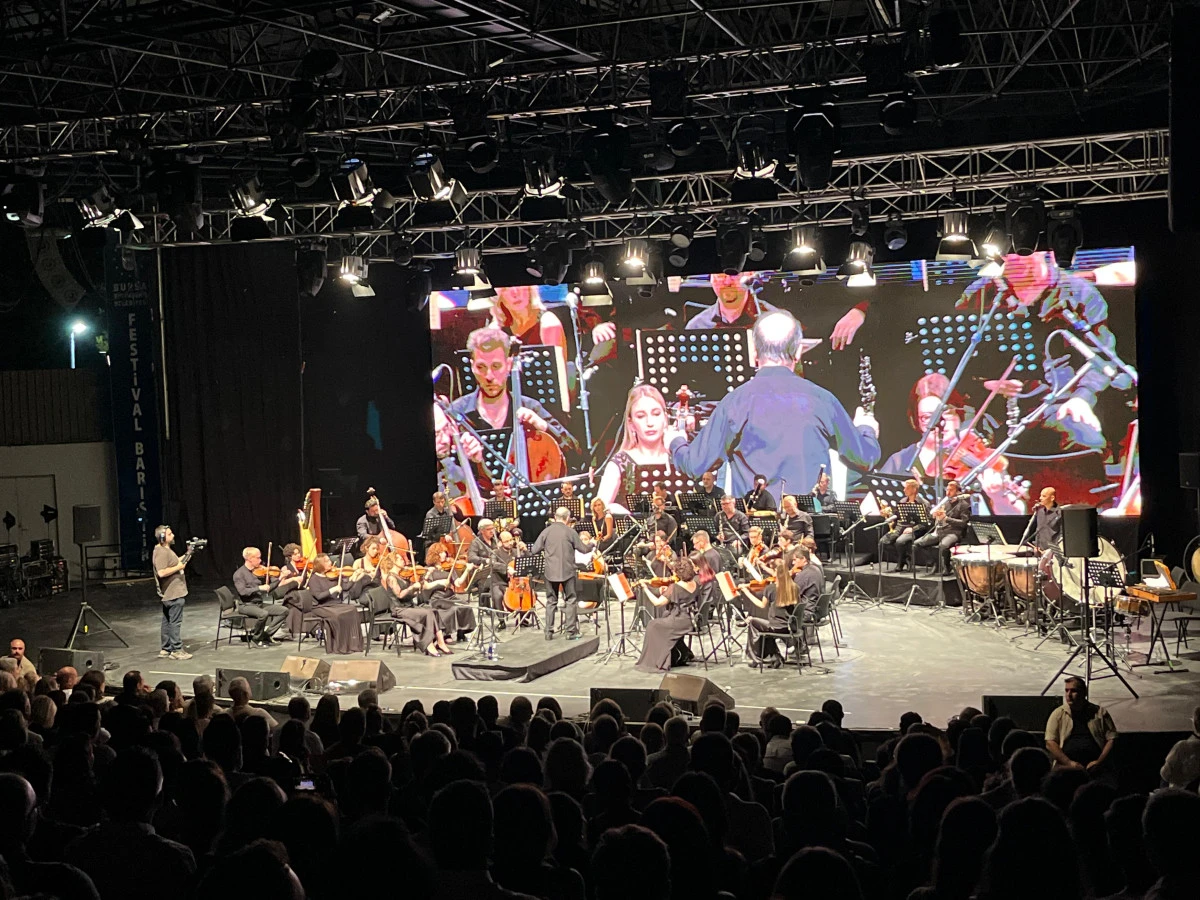 63. Uluslararası Bursa Festivali'ne muhteşem açılış