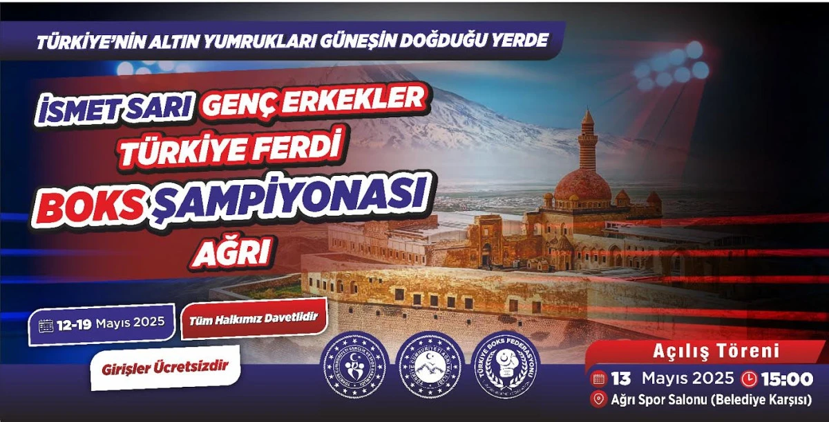 Ağrı, Türkiye Boks Şampiyonası'na Ev Sahipliği Yapacak