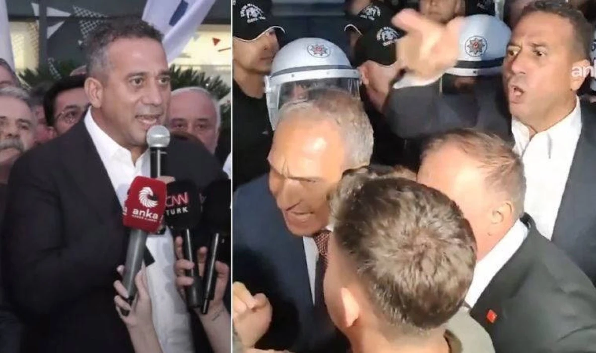 Ali Mahir Başarır çağrı yaptı: CHP İstanbul İl Başkanlığı önünde polis ile partililer arasında tartışma