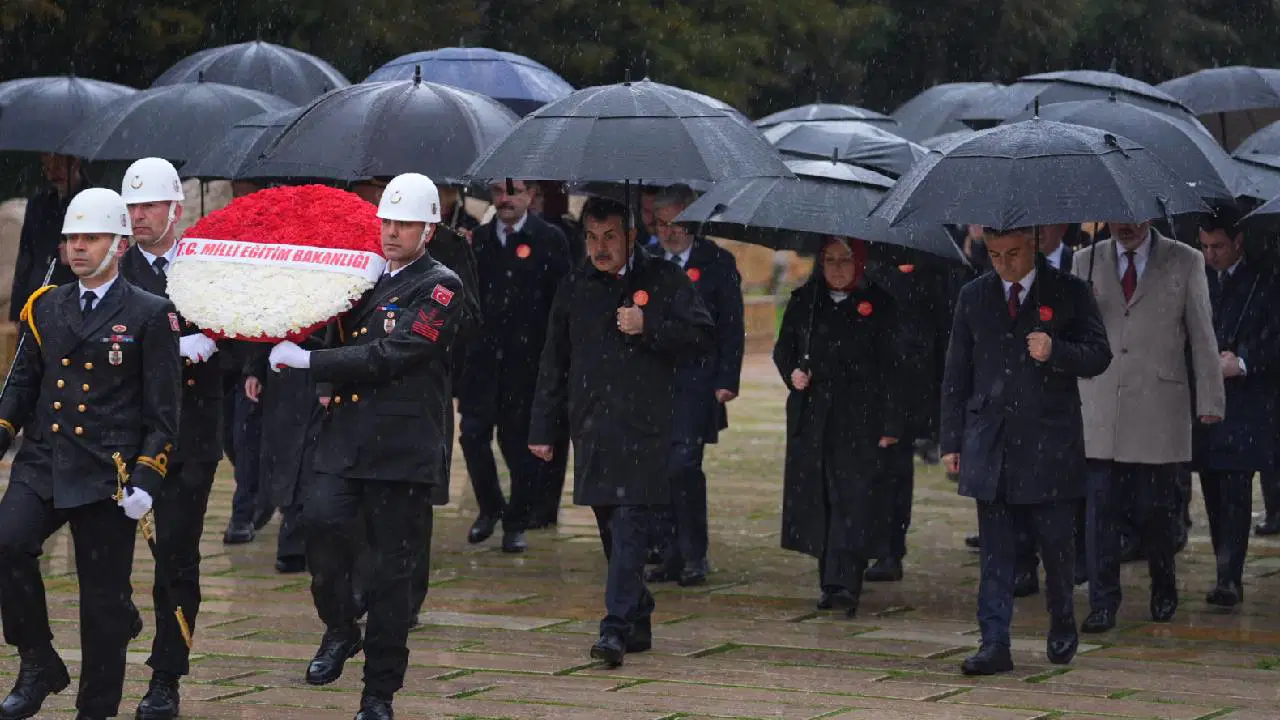 Anıtkabir'de 23 Nisan t&ouml;reni: Cumhurbaşkanı Erdoğan bu yıl da katılmadı