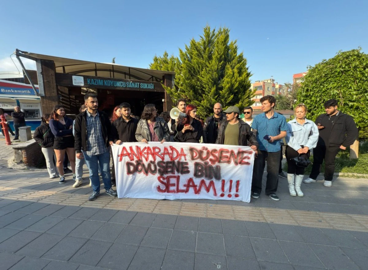 Ankara'daki gözaltılar Bursa'da protesto edildi