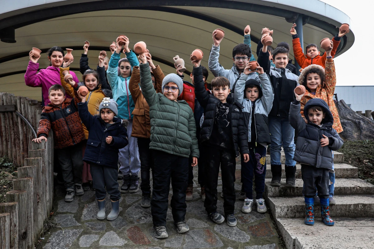 Arkeolojiyi eğlenerek &ouml;ğrendiler