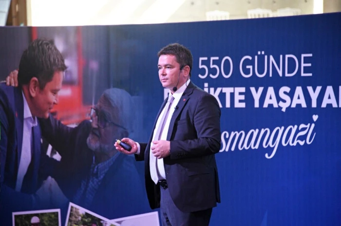 Başkan Aydın Osmangazi'nin 550 günlük karnesini açıkladı