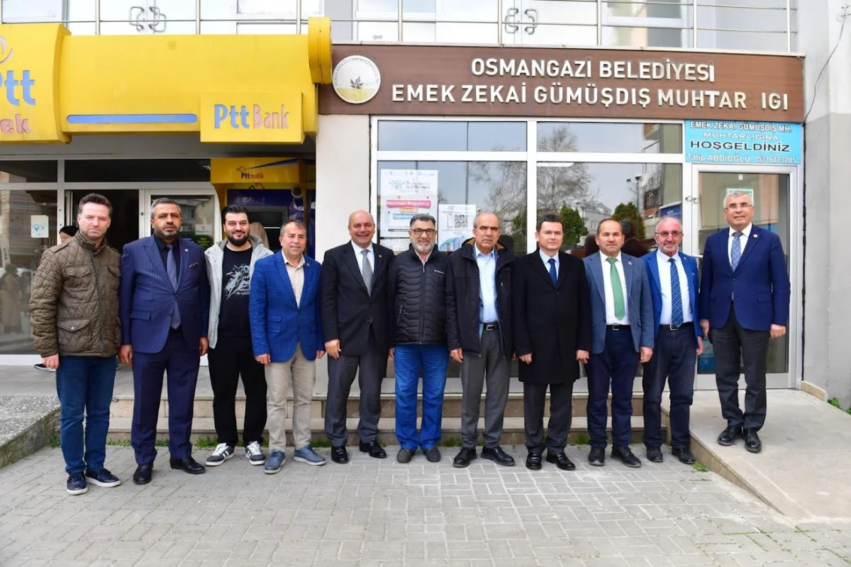 Başkan Aydın&rsquo;ın Cuma Durağı Emek Mahallesi Oldu