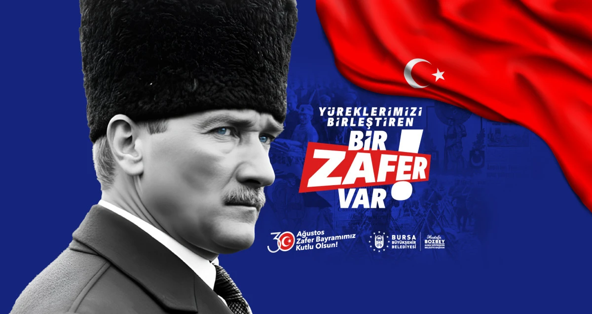 Başkan Bozbey; 30 Ağustos Zafer Bayramı'nda hep birlikteyiz