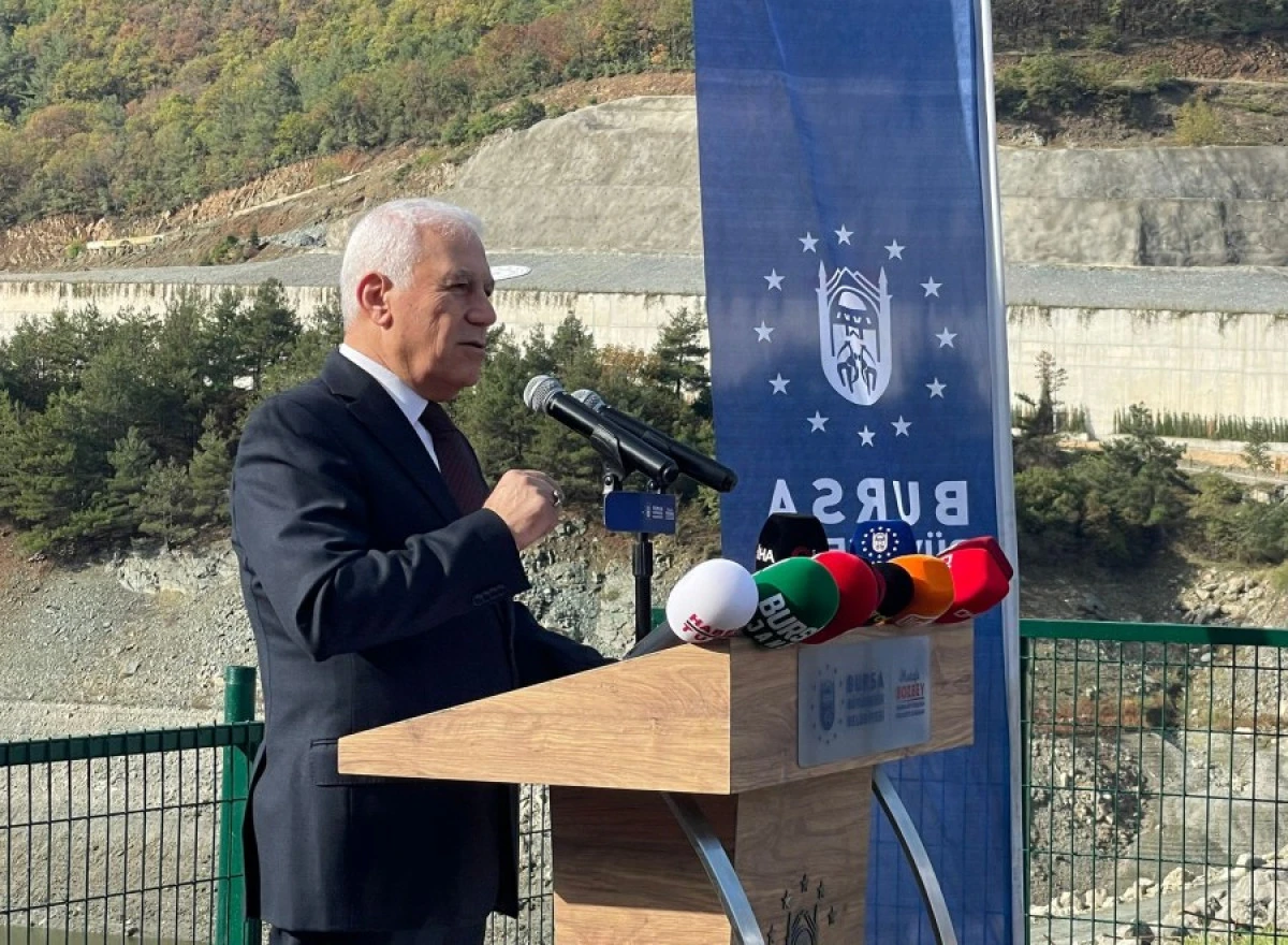 Başkan Bozbey'den Doğancı Barajı'nda önemli açıklamalarda bulundu