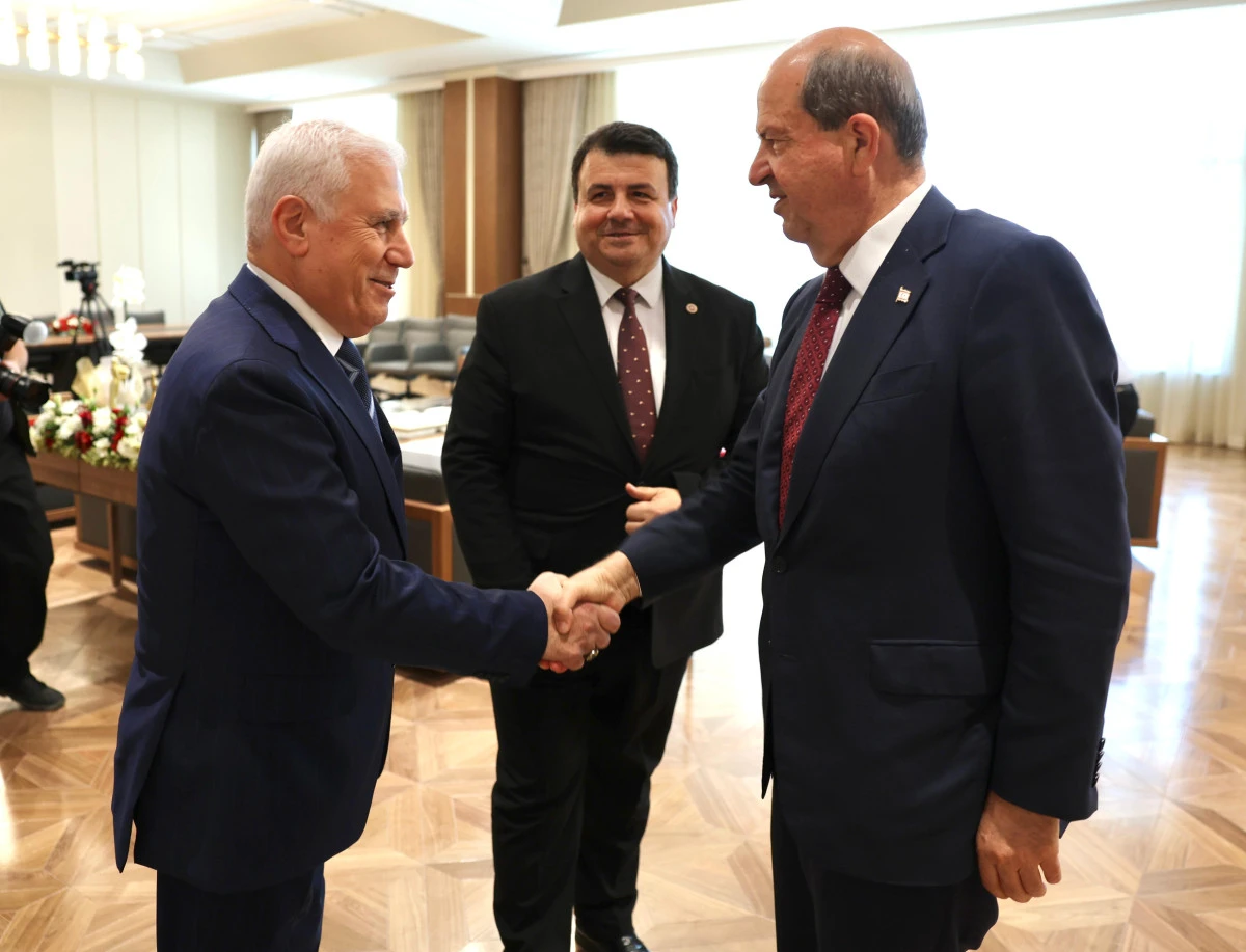 Başkan Bozbey’den KKTC Cumhurbaşkanı Ersin Tatar’a ziyaret