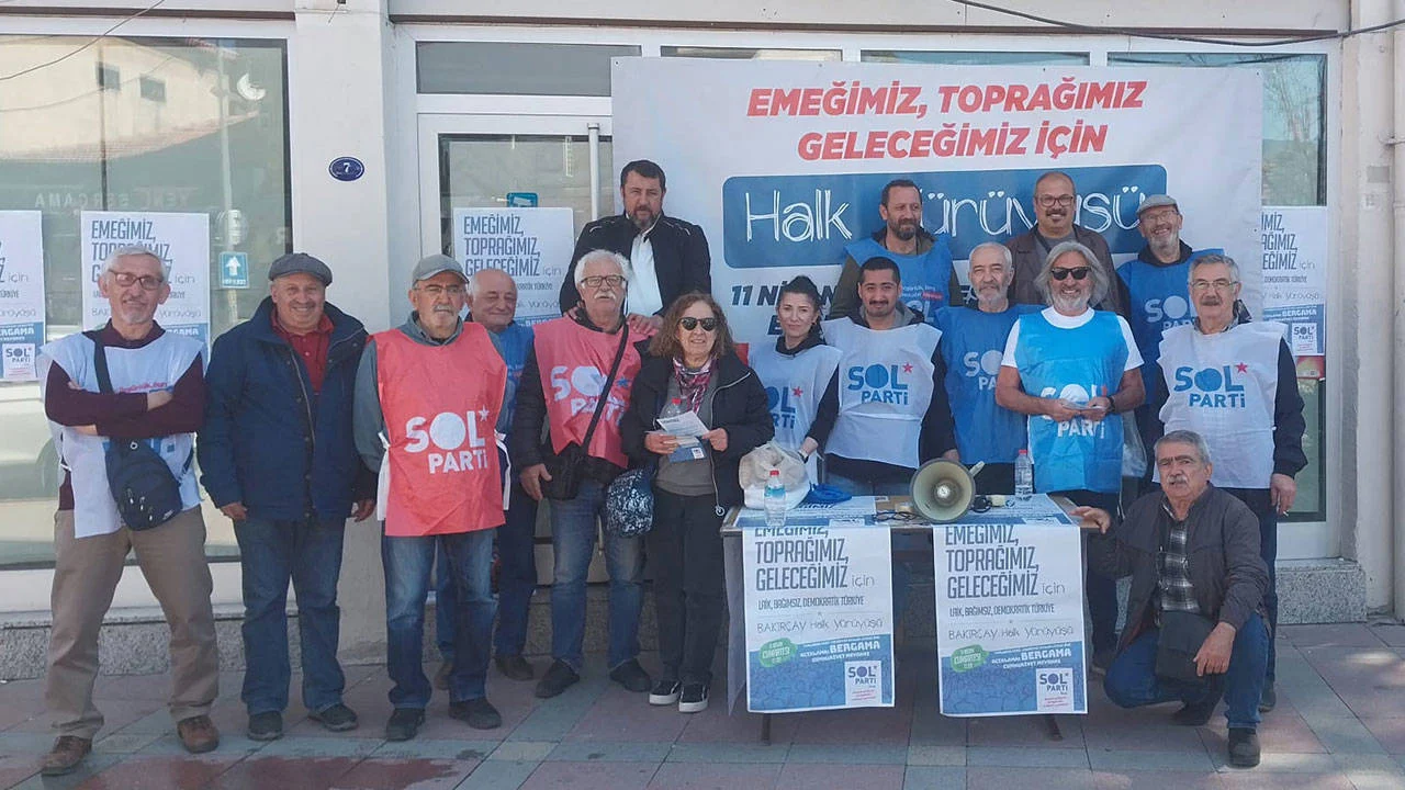 Bergama&rsquo;da halk y&uuml;r&uuml;y&uuml;ş&uuml;