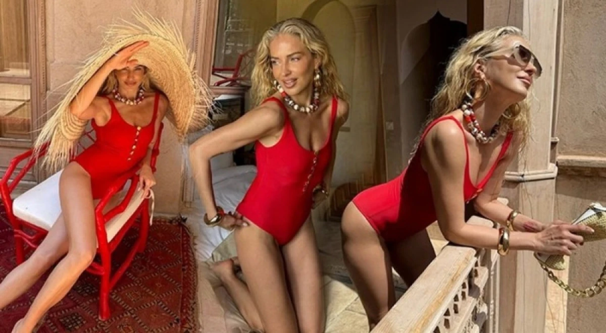 Burcu Esmersoy'un tatil pozları büyüledi