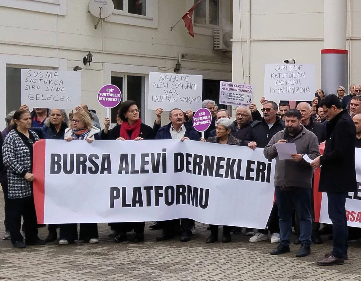 Bursa Alevi Dernekleri Platformu’ndan Suriye’deki Alevilere Yönelik Saldırılara Tepki