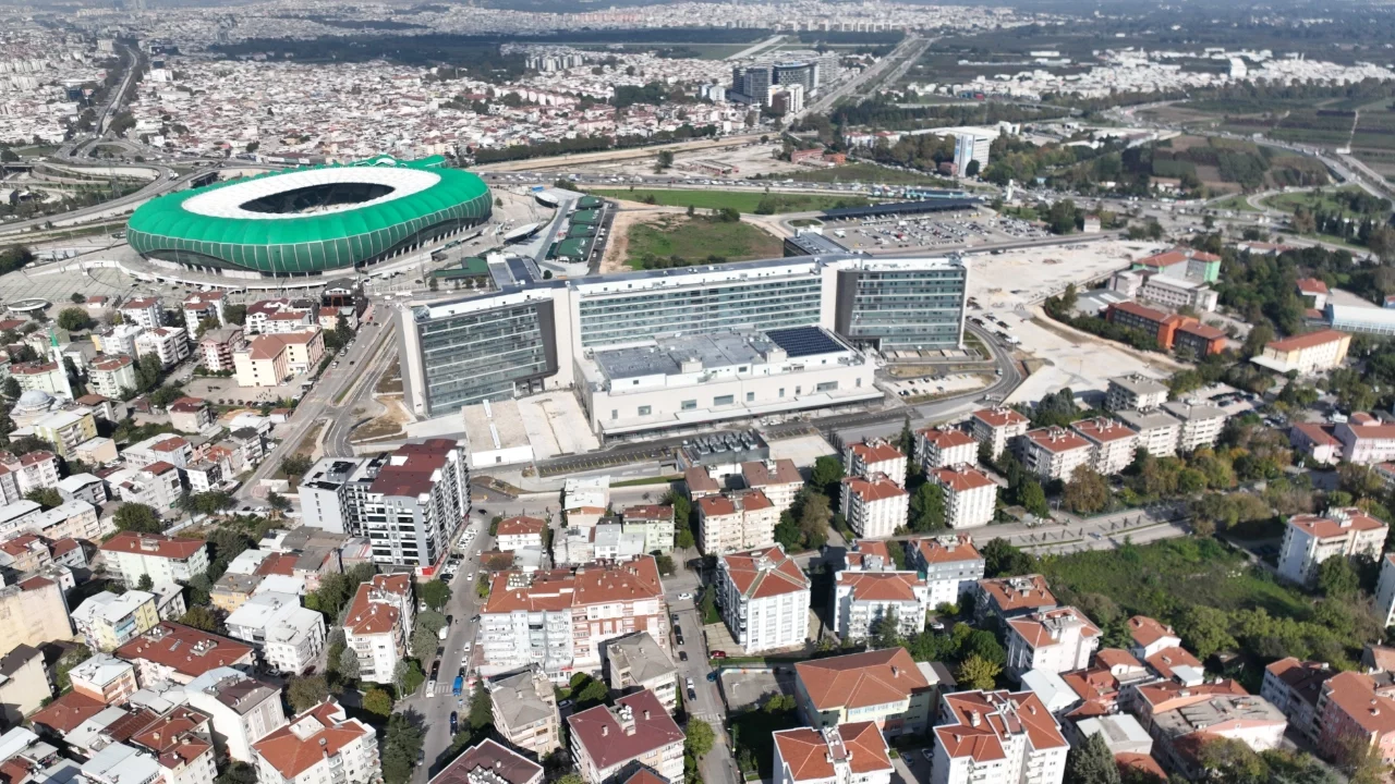 Bursa Ali Osman S&ouml;nmez Devlet Hastanesi hasta kabul&uuml;ne 26 Ekim'de başlıyor
