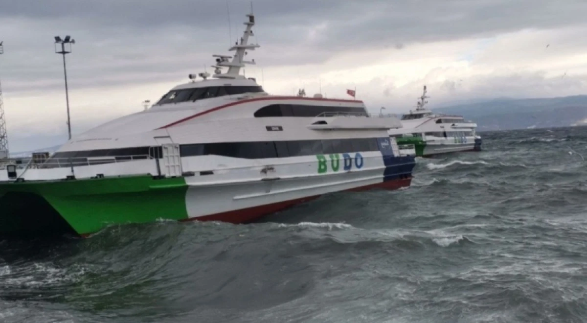 Bursa Deniz Otobüslerinin yarınki bazı seferleri iptal