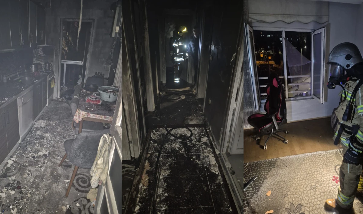 Bursa İtfaiyesi&rsquo;nden yangına hızlı m&uuml;dahale