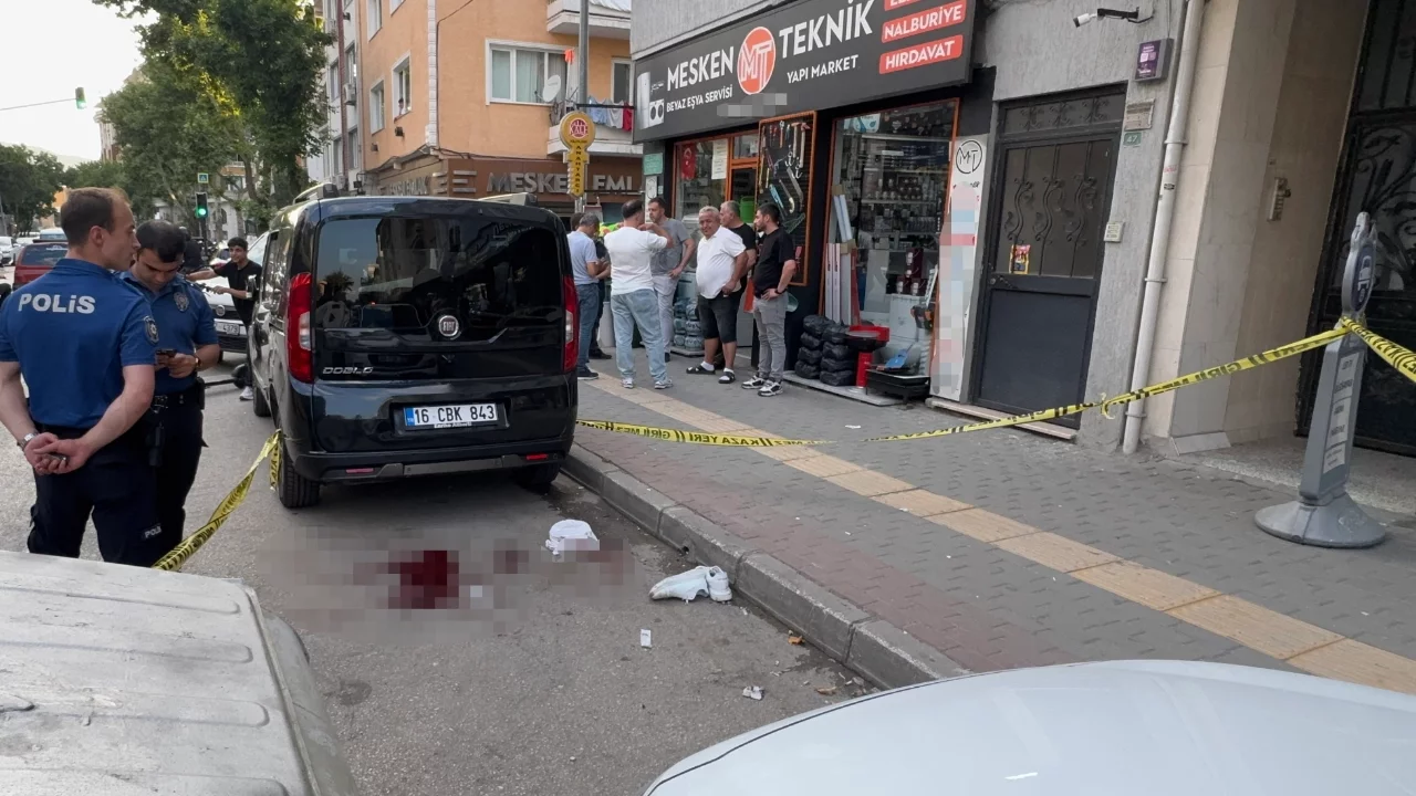 Bursa Meskende sosyal medyada başlayan husumet kanlı bitti!