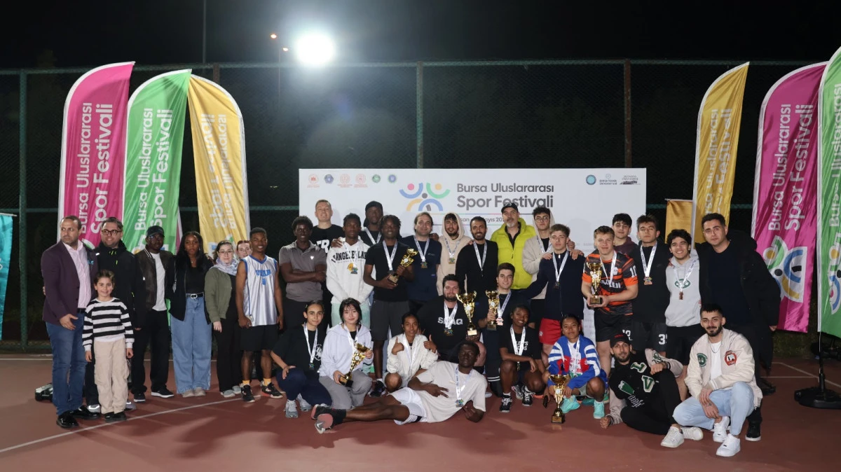 Bursa Uluslararası Spor Festivali’nde ‘sokak basketbolu’ heyecanı