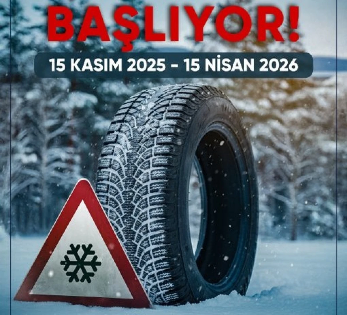 Bursa Valiliği'nden Kış Lastiği Uyarısı: 15 Kasım’da Başlıyor!