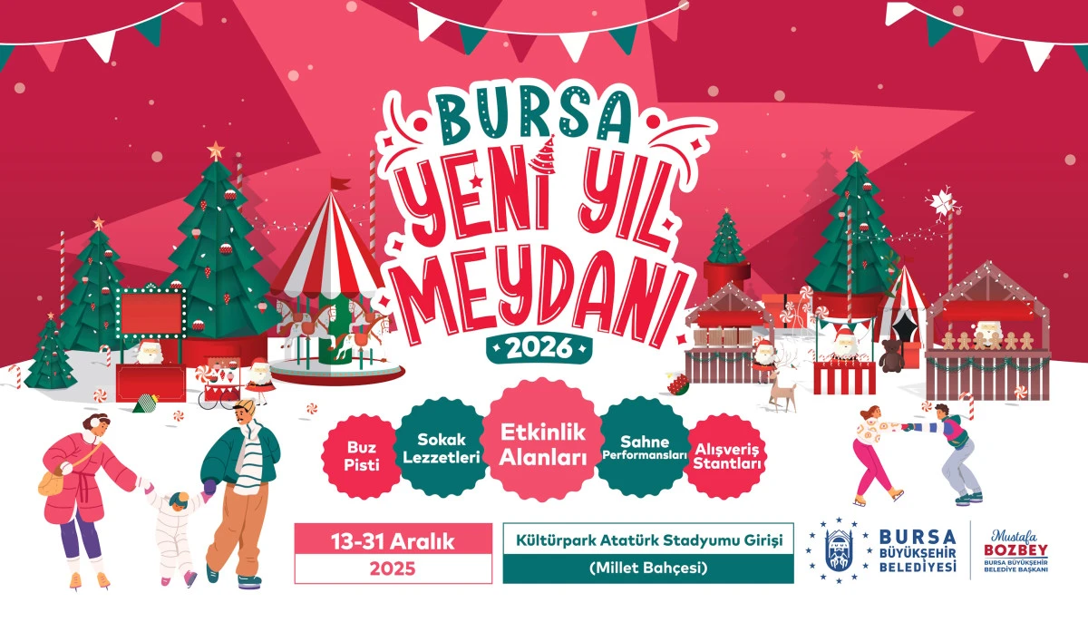Bursa yeni yıl coşkusuna hazır