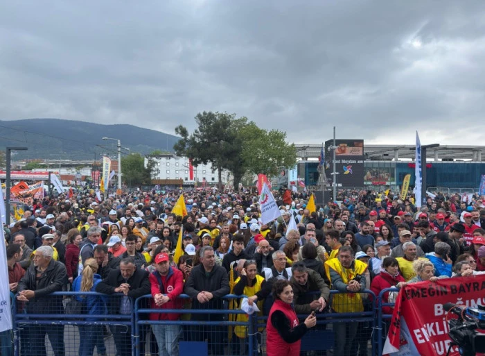 Bursa'da 1 Mayıs yürüyüşü!