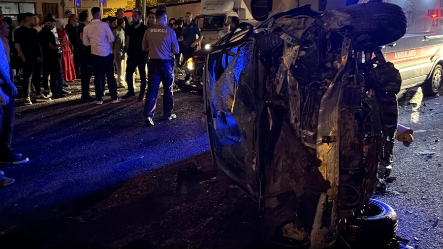 Bursa'da kırmızı ışık ihlali facia getirdi