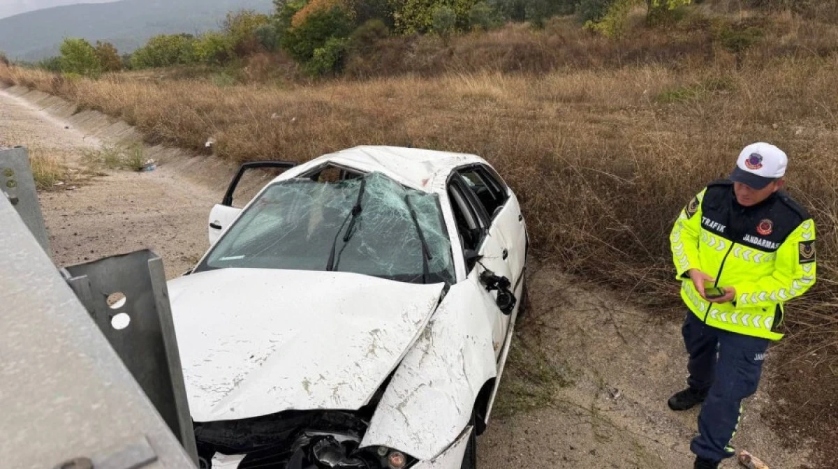 Bursa'da yağış kaza getirdi! 4 yaralı