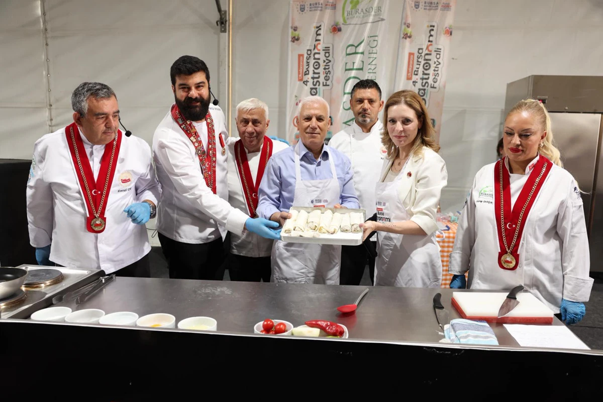 Bursa’nın gastronomi şöleni dolu dolu geçti