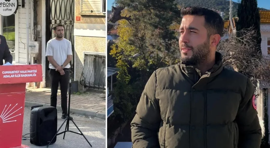 B&uuml;y&uuml;kada Mitingi &Ouml;ncesi CHP&rsquo;li Gen&ccedil;lik Kolları Başkanı G&ouml;zaltına Alındı