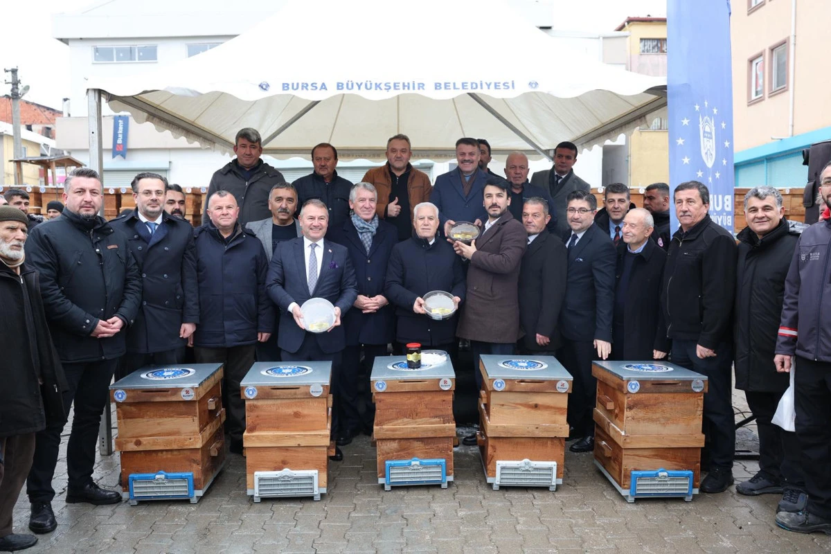 B&uuml;y&uuml;kşehir'den dağ y&ouml;resine arı kovanı desteği
