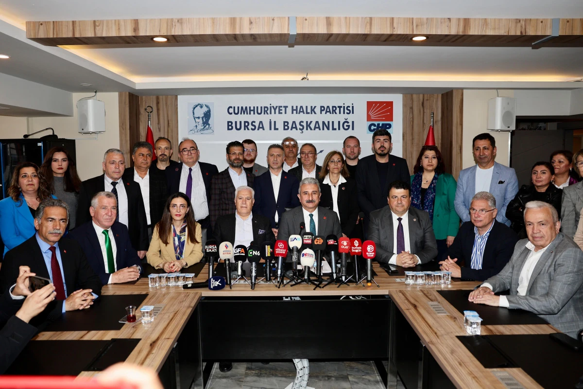 CHP Bursa İl Başkanı Nihat Yeşiltaş: Bursa İçin Hizmet Üretilmesini Kimse Engelleyemez