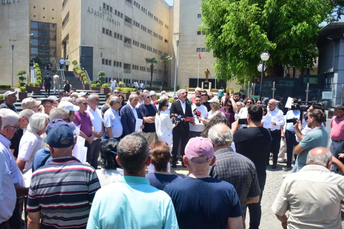 CHP Bursa İl Başkanlığı’ndan Ahmet Hamdi Çamlı hakkında suç duyurusu