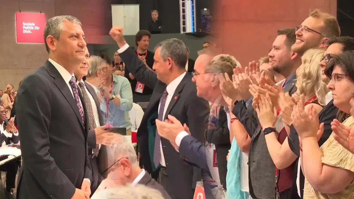 CHP lideri Özel, Berlin’de konuştu: 'Siyasi tarihimizde, demokrasiye dönük en ağır saldırılardan biri yaşanmaktadır'