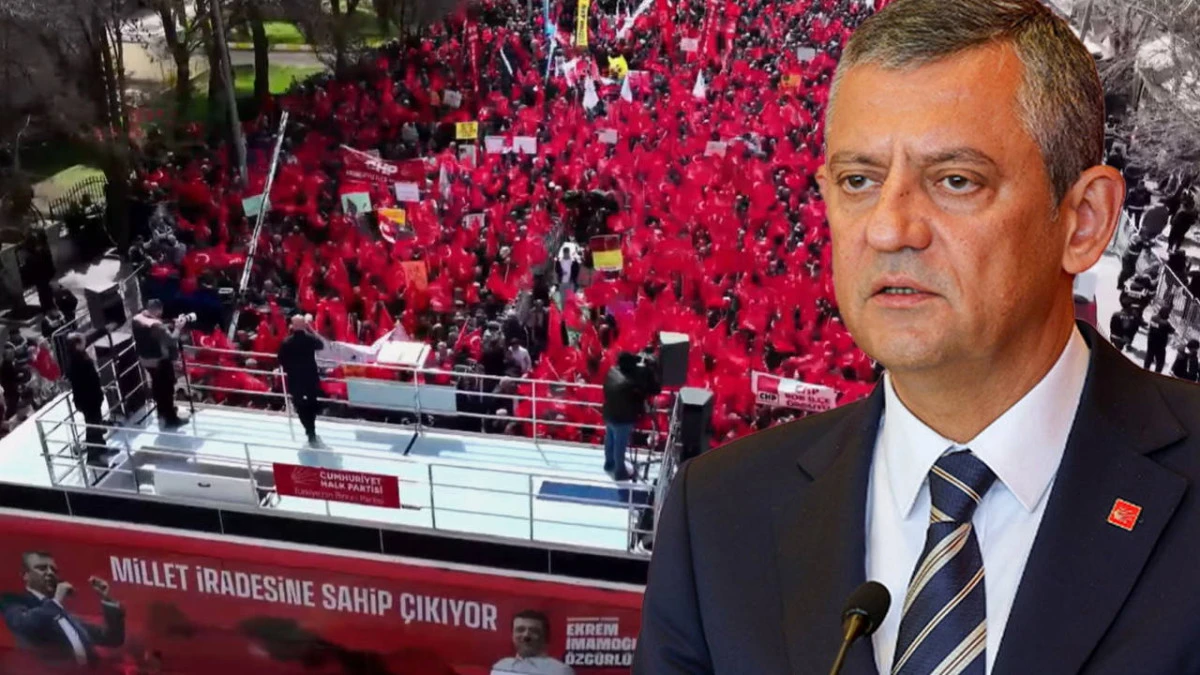 CHP'den Nevşehir mitingi: &Ouml;zg&uuml;r &Ouml;zel iktidara ara se&ccedil;im &ccedil;ağrısı yaptı