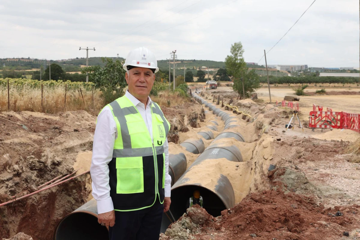 Çınarcık Barajı'nın suyu 1 Eylül'de Bursa'yla buluşuyor
