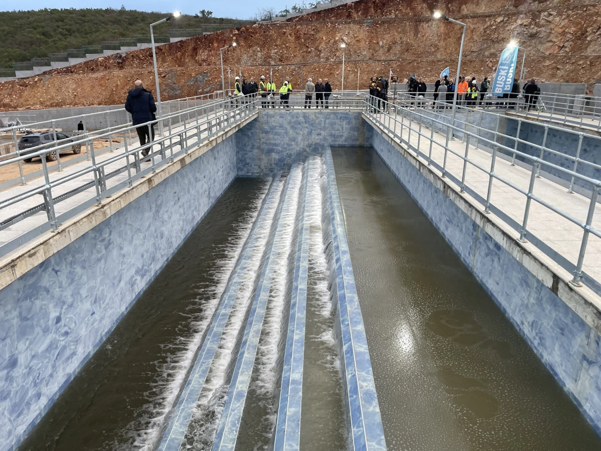 &Ccedil;ınarcık İ&ccedil;me Suyu Arıtma Tesisi hizmete girdi