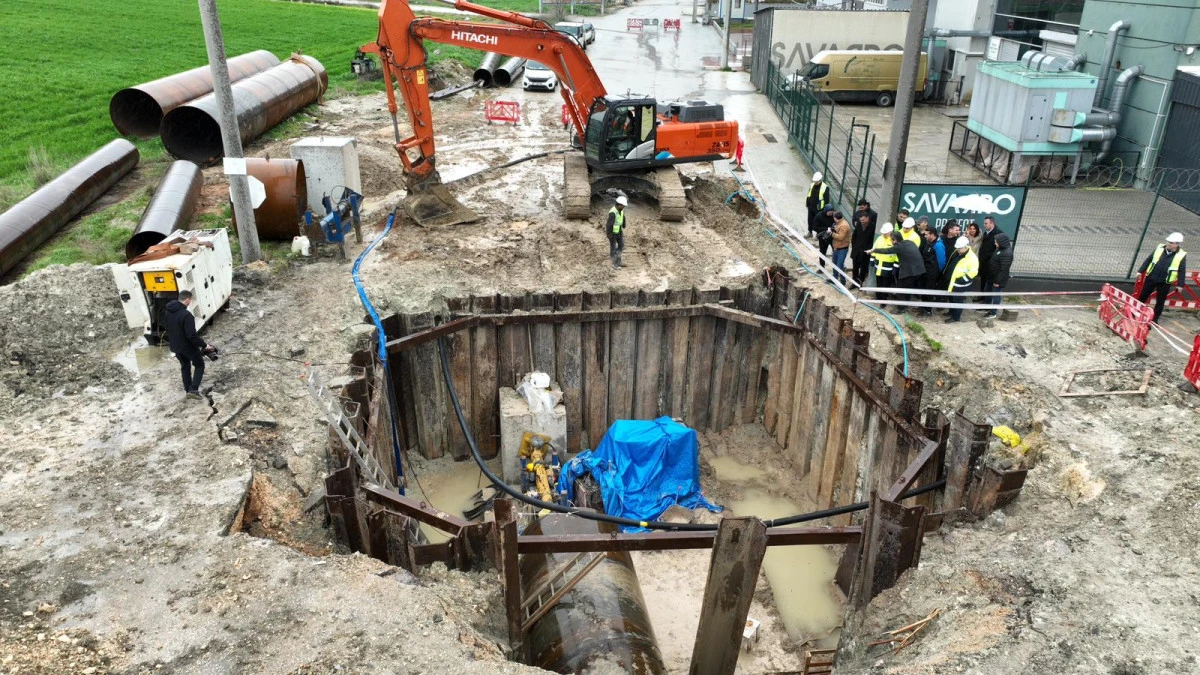 &Ccedil;ınarcık suyu G&ouml;r&uuml;kle ve Mudanya'ya taşınıyor