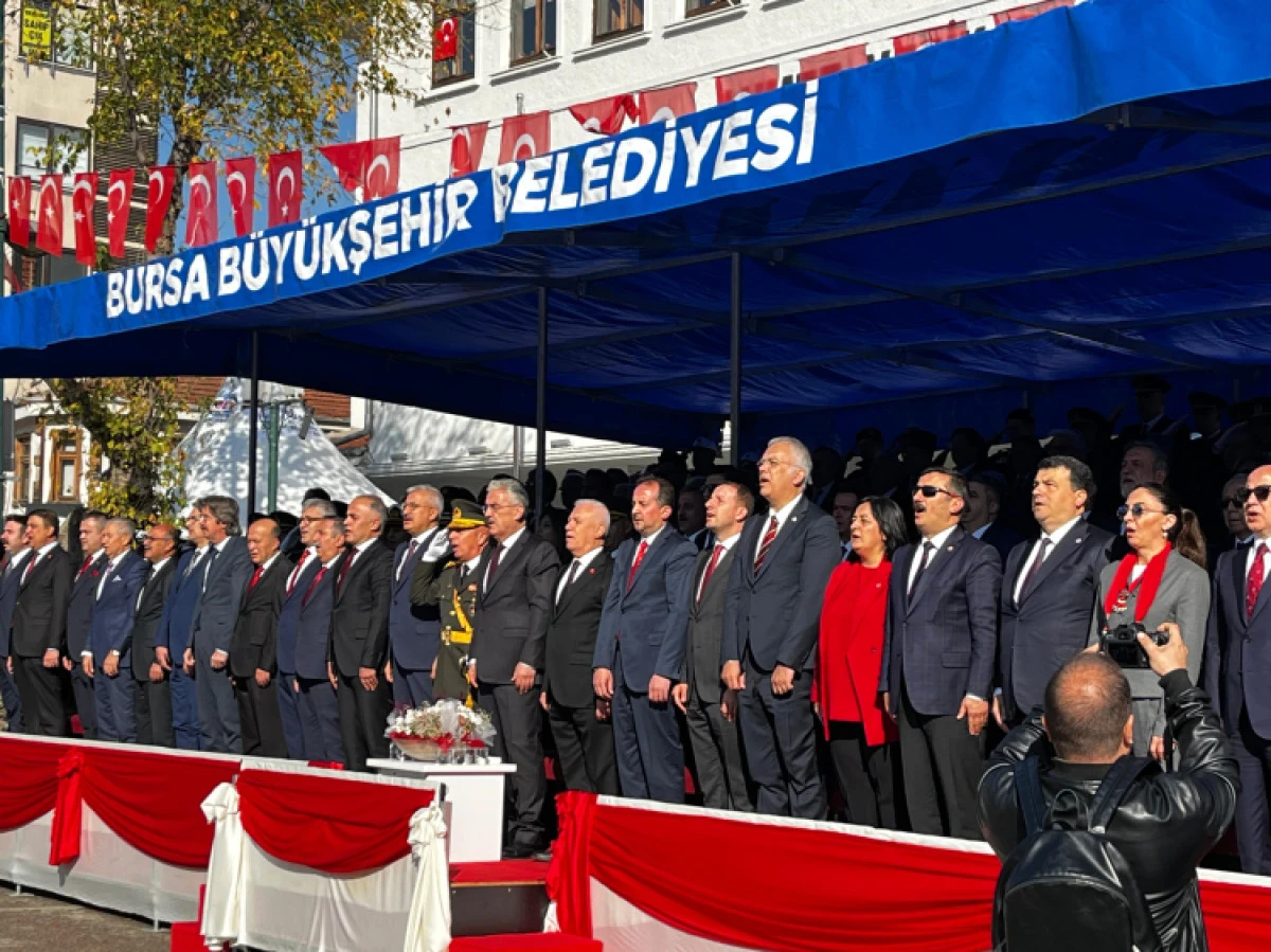 Cumhuriyet’in 102. Yılı Bursa’da coşkuyla kutlandı