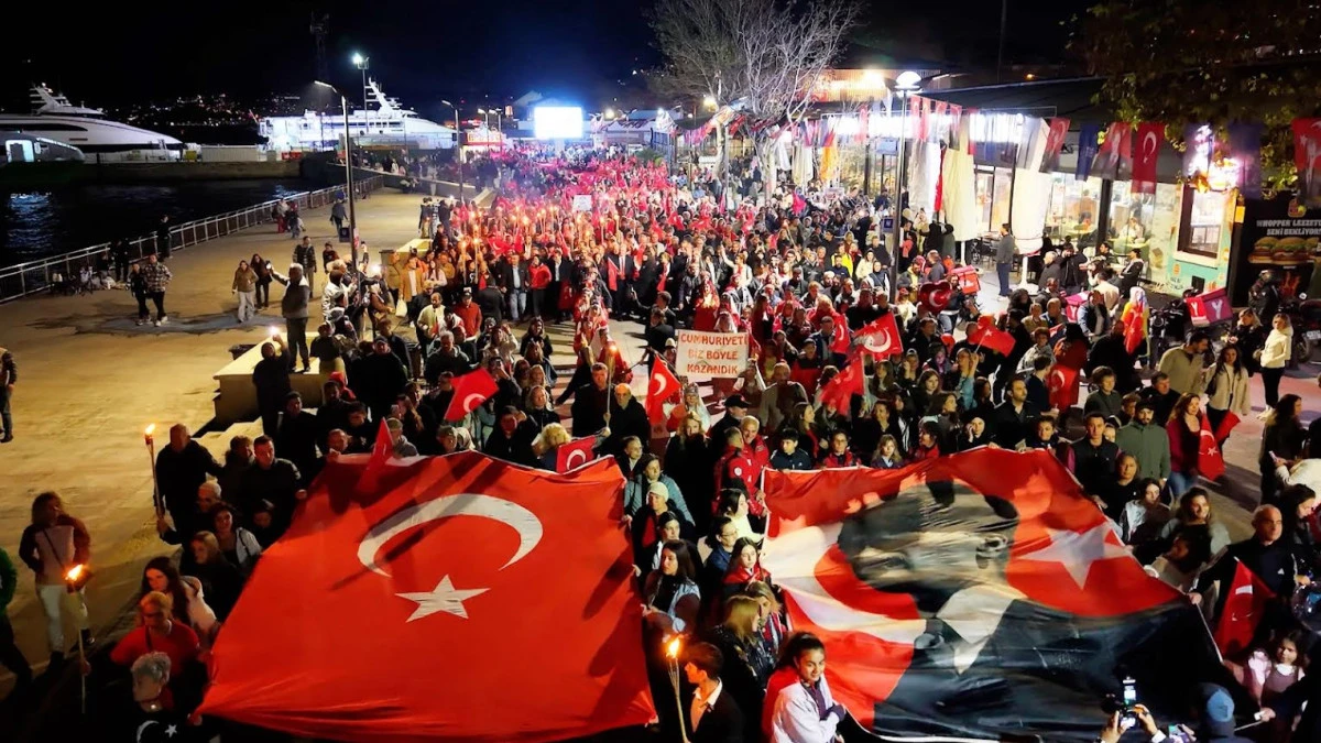 CUMHURİYET’İN KALBİ MUDANYA’DA ATTI