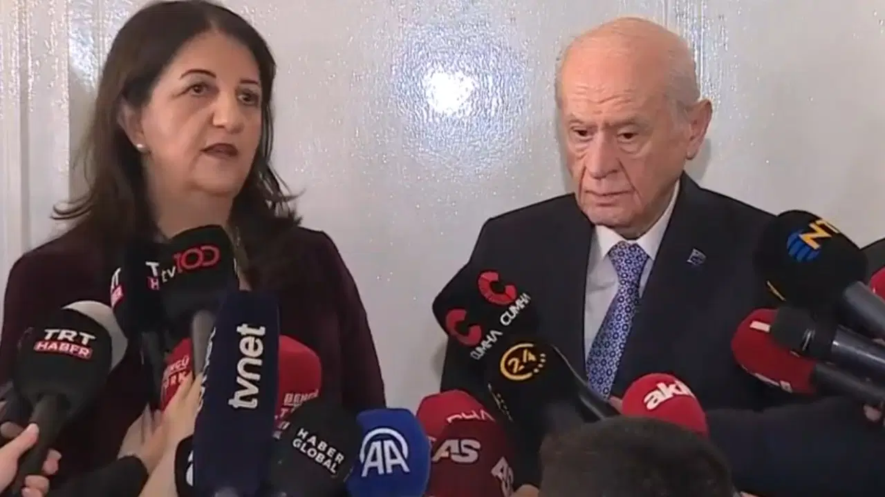 DEM Parti'nin İmralı heyeti, Bahçeli ile görüştü