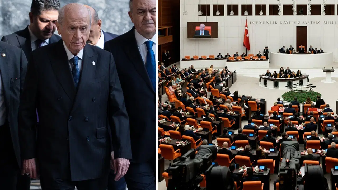 Devlet Bah&ccedil;eli &ccedil;er&ccedil;eve yasa'yı imzaladı