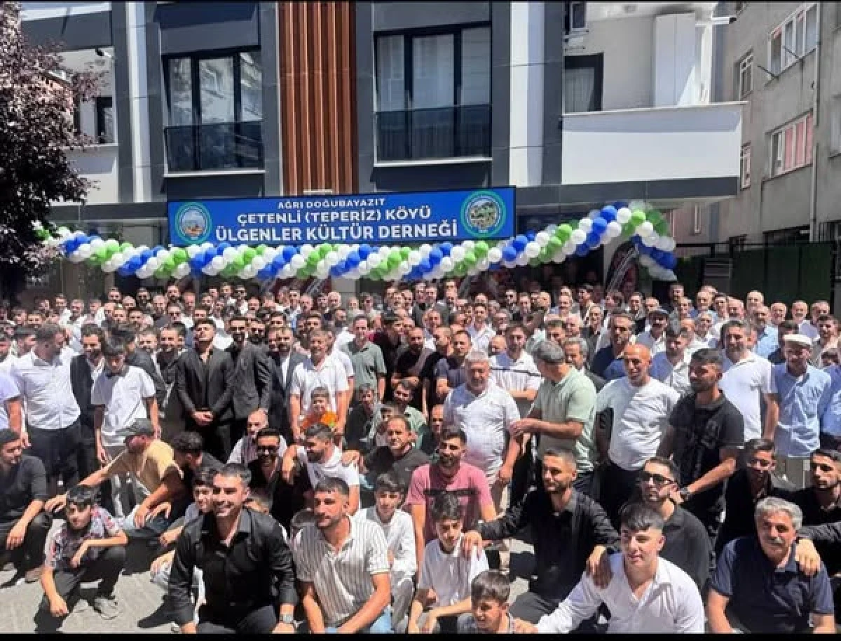 Doğubayazıt bağlı Çetenli-Teperız Köyü Derneği İstanbul'da Açıldı!