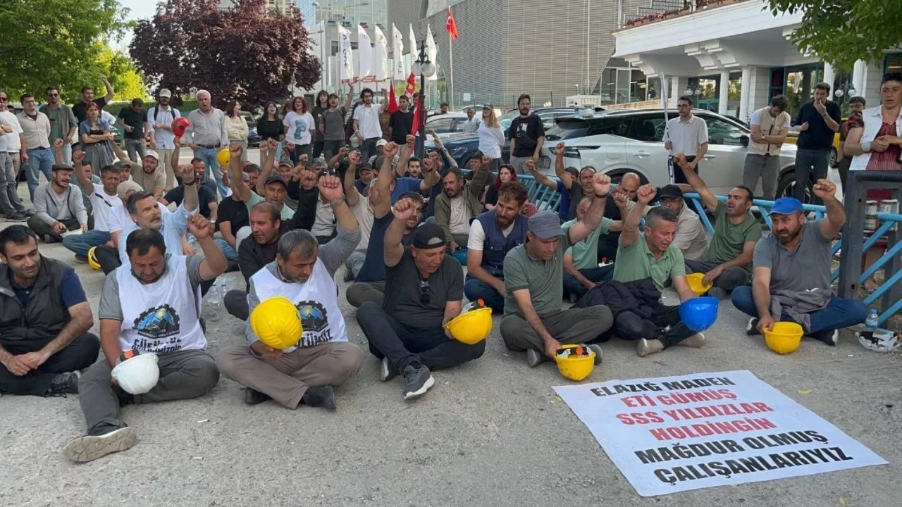 Doruk Madencilik iş&ccedil;ilerinin direniş zaferle sonu&ccedil;landı, t&uuml;m alacaklar &ouml;dendi