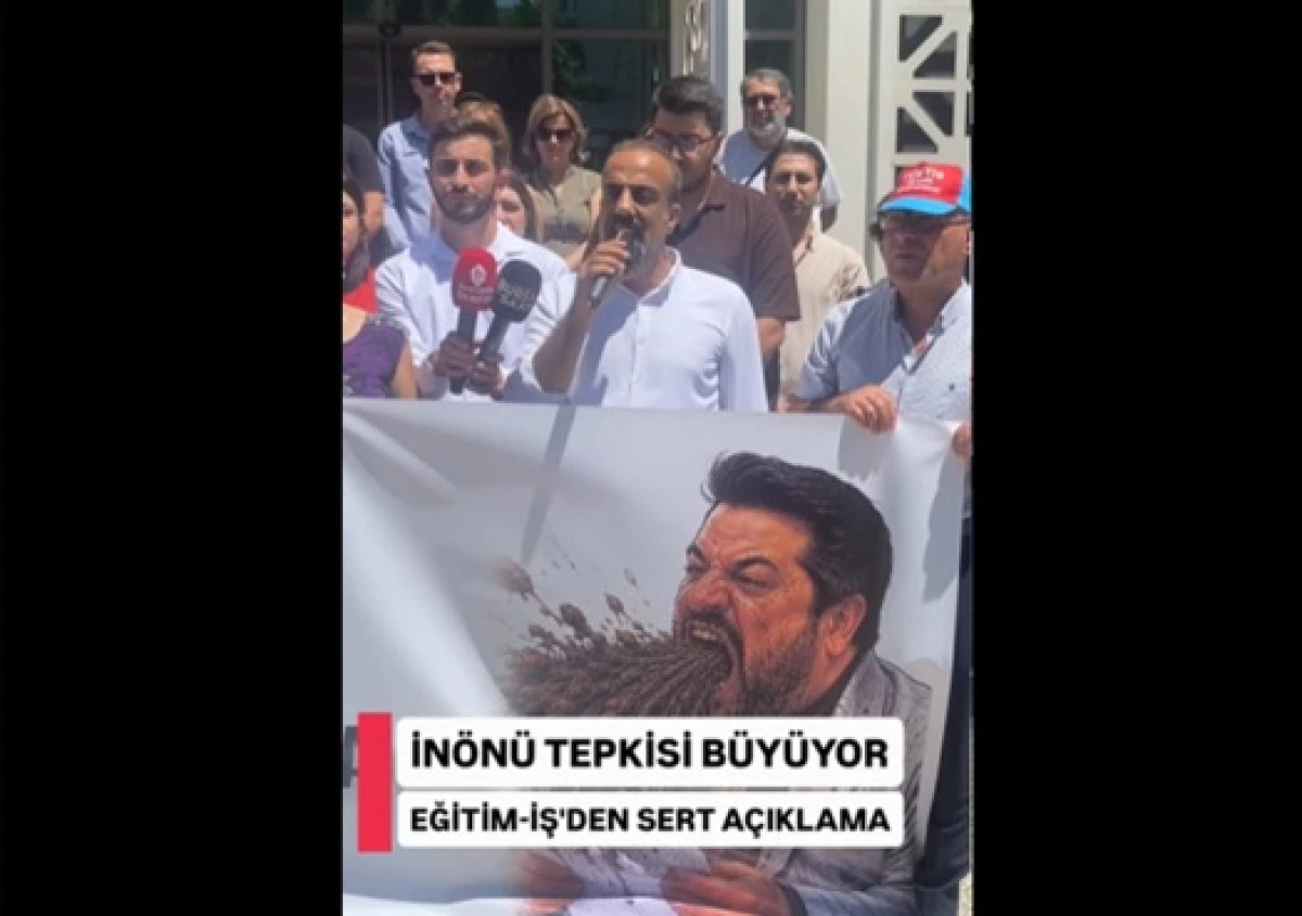 Eğitim-İş: İsmet İn&ouml;n&uuml;'ye Hadsizce Dil Uzatan Ahmet Alperen Aydın İstifa Etmeli