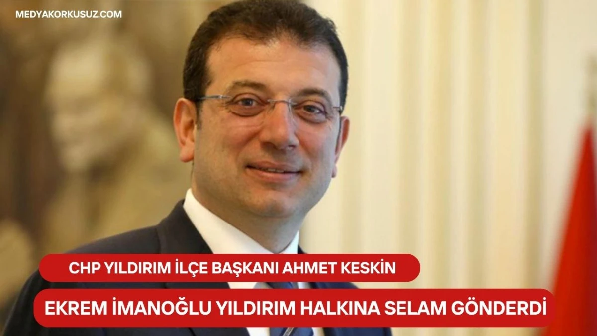 Ekrem İmamoğlu’ndan Yıldırım’a Dayanışma Mesajı