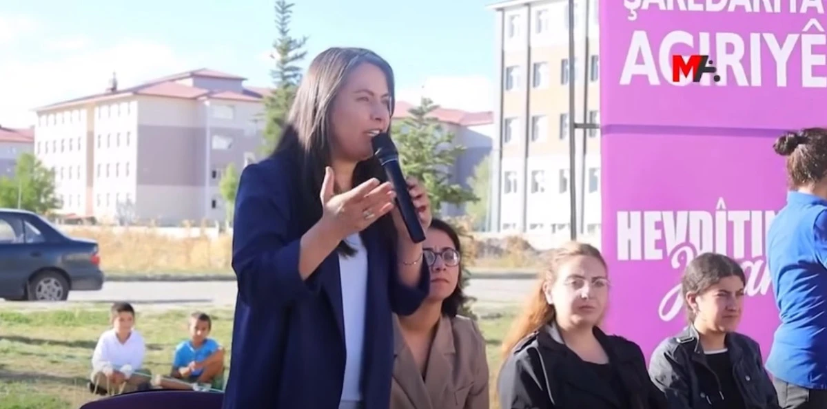 Eş Başkan Aras; “Ağrı’da kadınların sözünü ve gücünü büyütmeye devam edeceğiz.