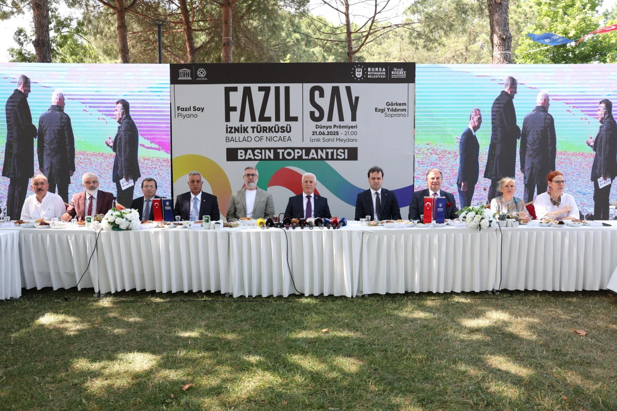 Fazıl Say’dan İznik’e özel beste