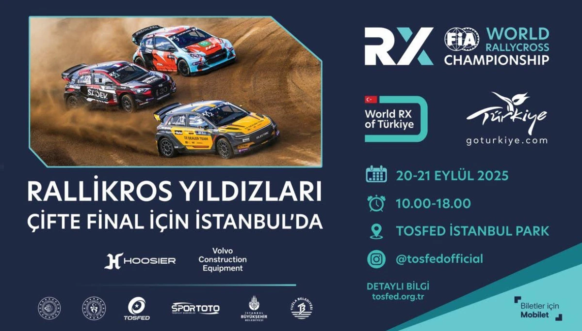 FIA DÜNYA VE AVRUPA RALLİKROS ŞAMPİYONALARINA İBB’DEN TAM DESTEK