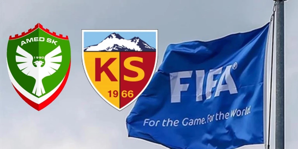FIFA a&ccedil;ıkladı: Kayserispor ve Amedspor'a transfer yasağı