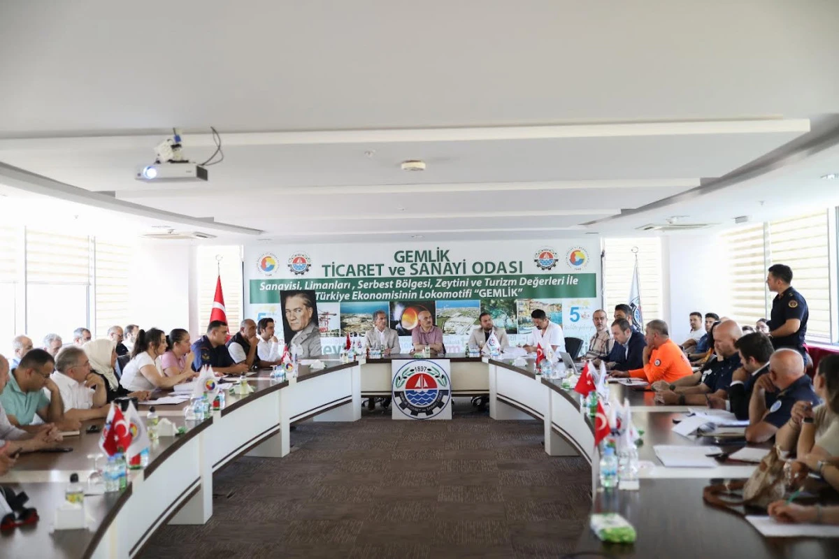 Gemlik’te Afetlere Önceden Hazırlık