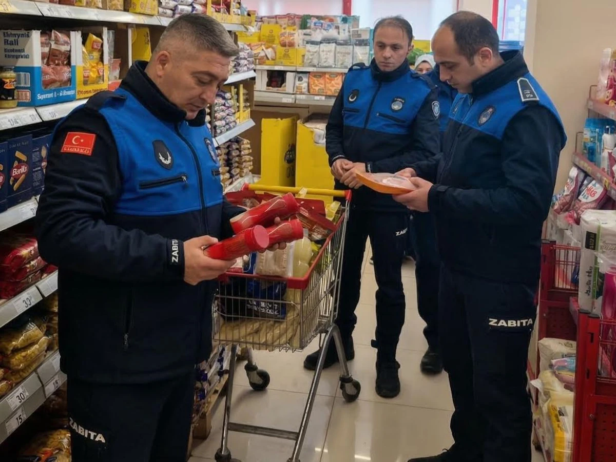 Gemlik&rsquo;te Marketlere Zabıta Denetimi